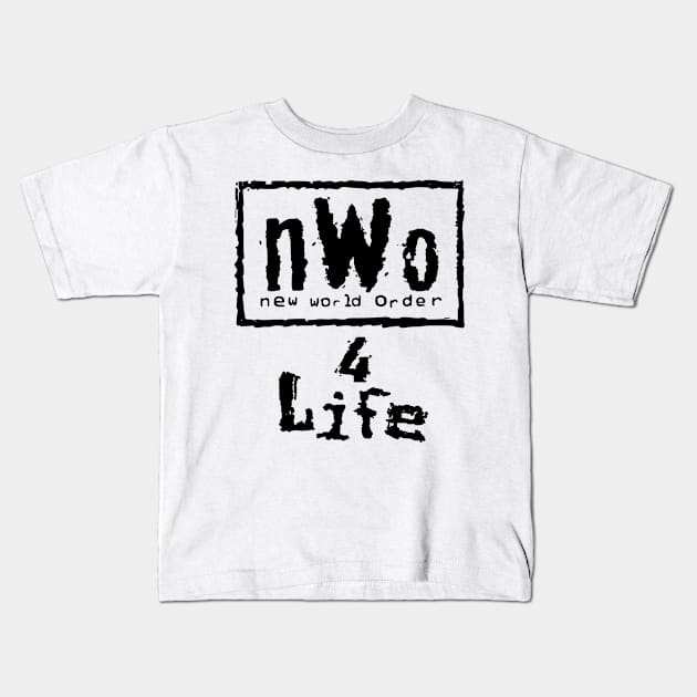 nWo 4 Life Kids T-Shirt by Meat Beat